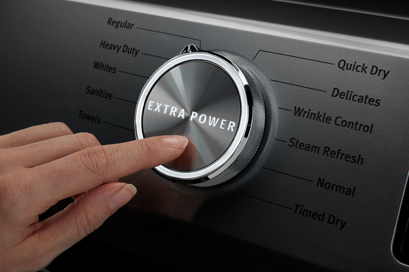 Dryer Power Button